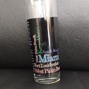 Colorful Miami Themed Party Bottle